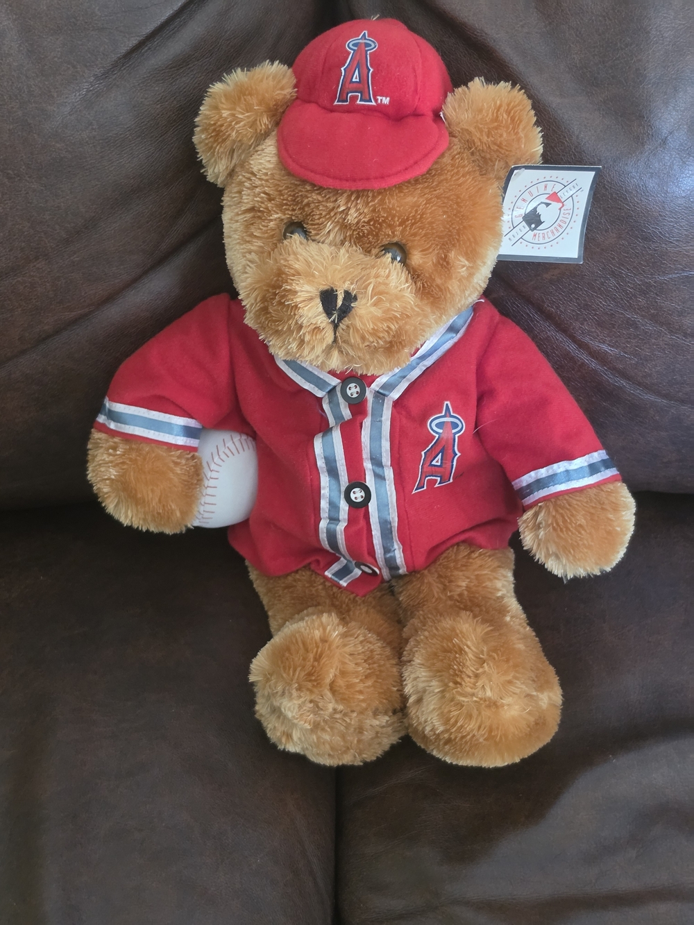 Anaheim Angels Baseball Teddy Bear.